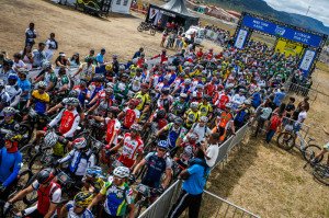 argada com cerca de 1 mil ciclistas no encerramento da Brasil Ride. Foto: Fabio Piva.