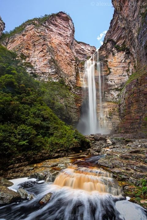 Cachoeira Encantada, em Itaetê | Foto: Alex Uchôa